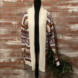 Bohemian oversized cardigan